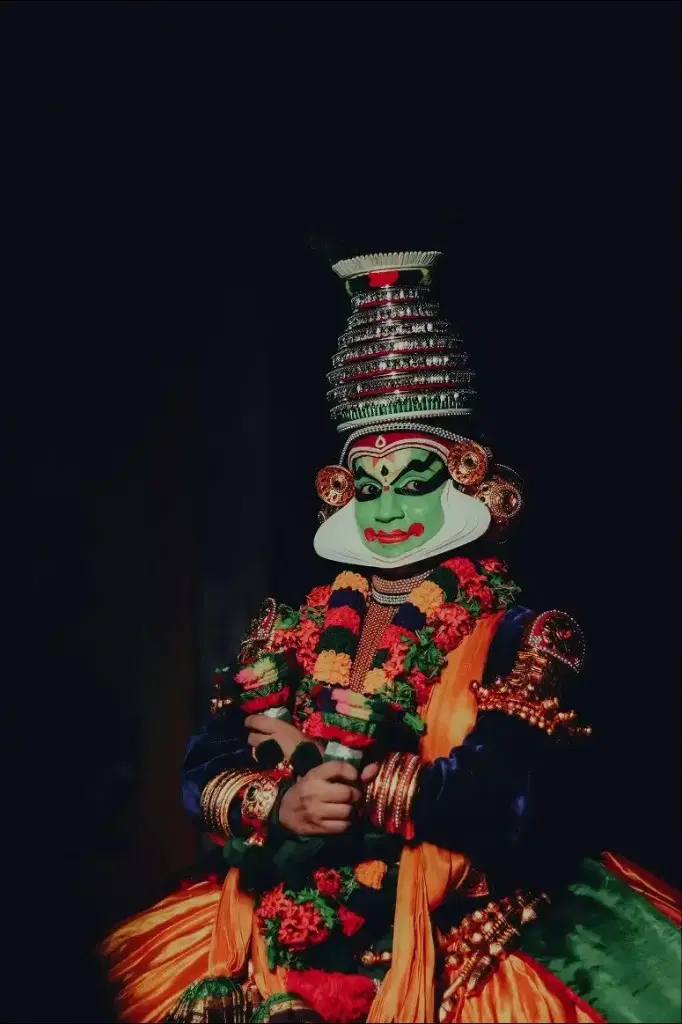 Kathakali performer